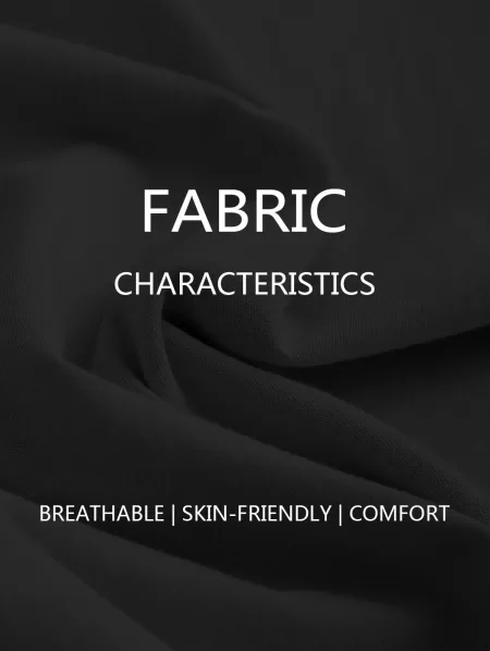 2pcs Solid Color Basic Casual T-shirts