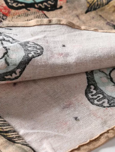 Button Up Ethnic Printed Vintage Shirt