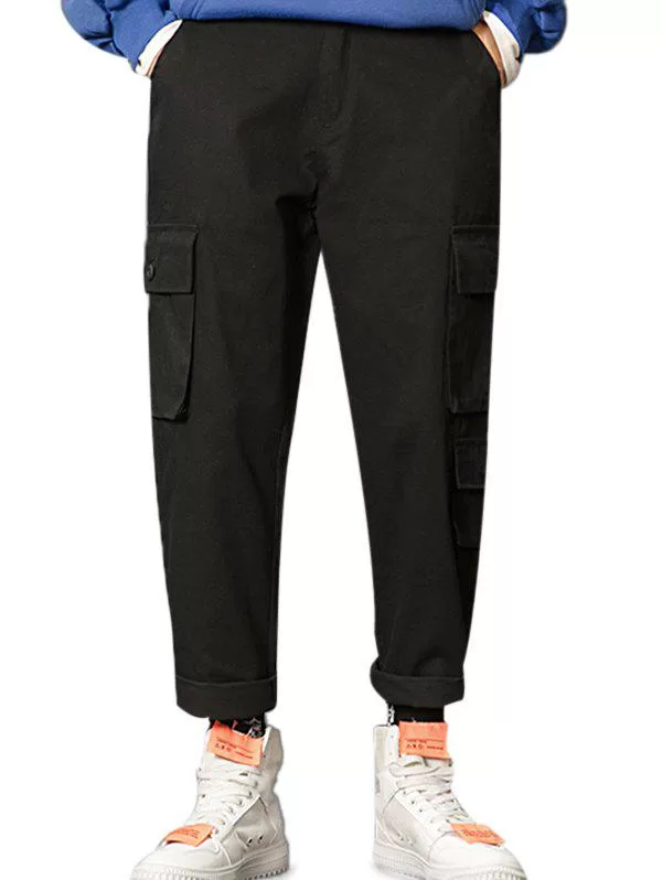 Casual Pocket Cargo Pants