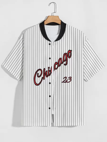 Chicago Short Sleeve Baseball Shirt