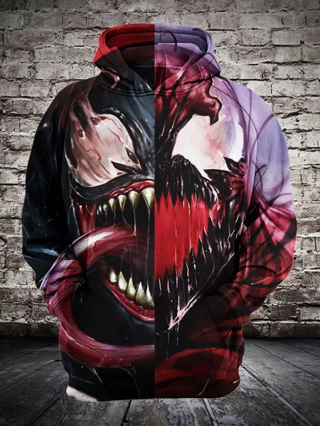 Fashion 3d Hooded Hoodie