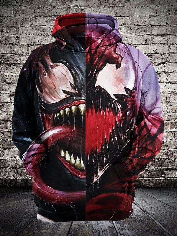 Fashion 3d Hooded Hoodie