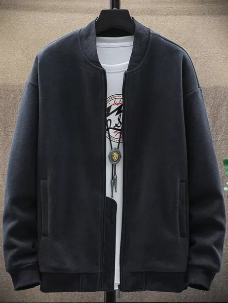 Fleece Zip Up Pocket Jacket