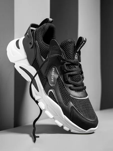 Mesh Breathable Thick Bottom Sneakers