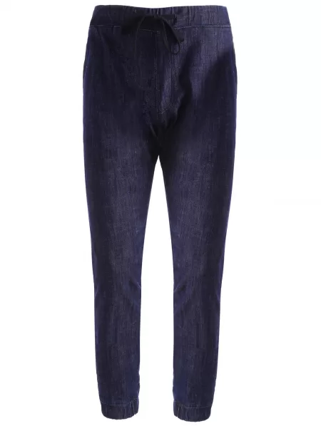 Stretchy Drawstring Jogger Jeans