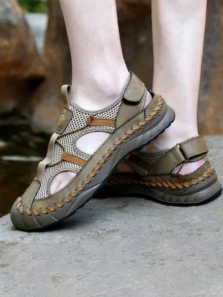 Summer Mesh Cut Out Breathable Sandals