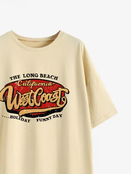 The Long Beach West Coast Oversized Tee