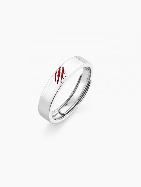 Tiger Claws Trace Pattern Adjustment Open Ring